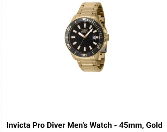 Invicta Pro Diver Men's Watch, 45mm