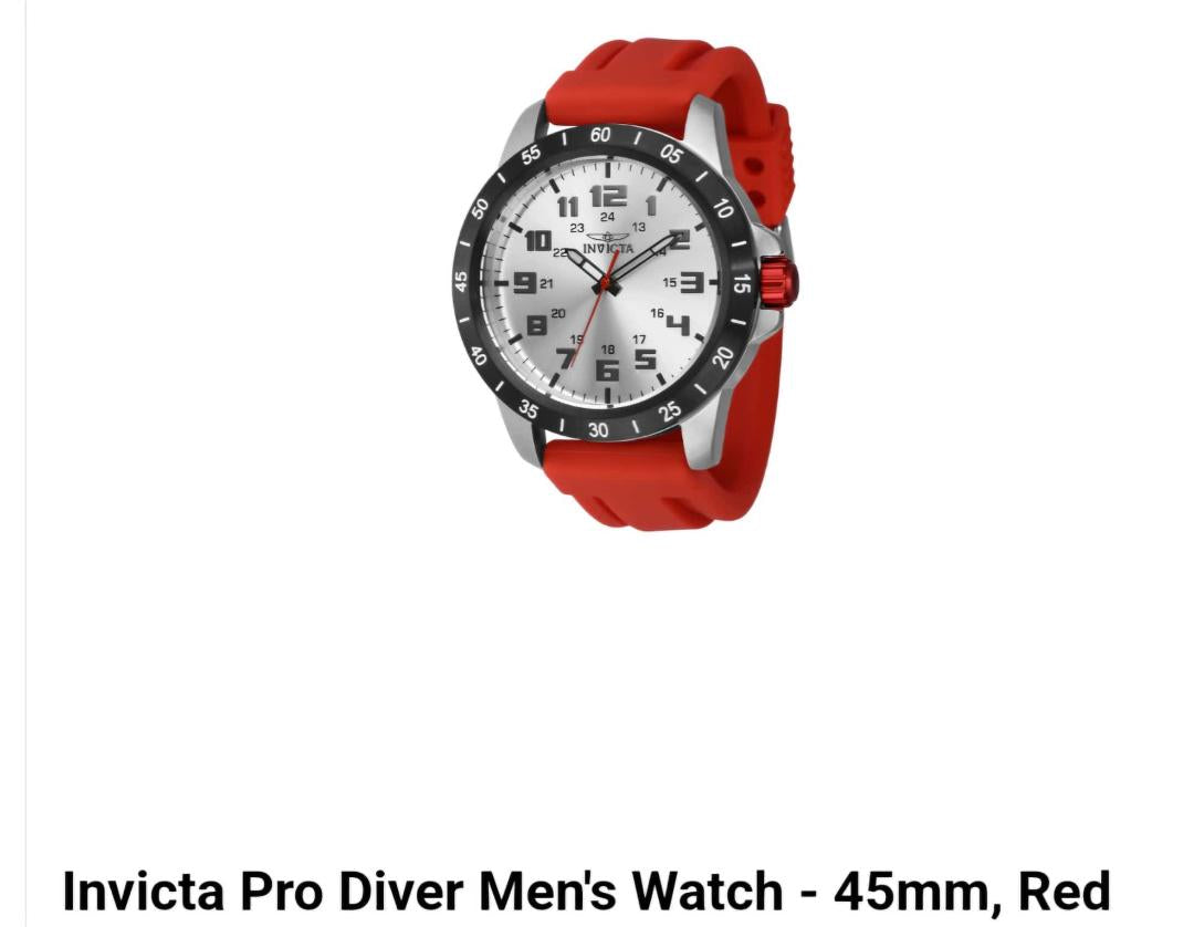 Invicta Pro Diver Men's Watch, 45mm